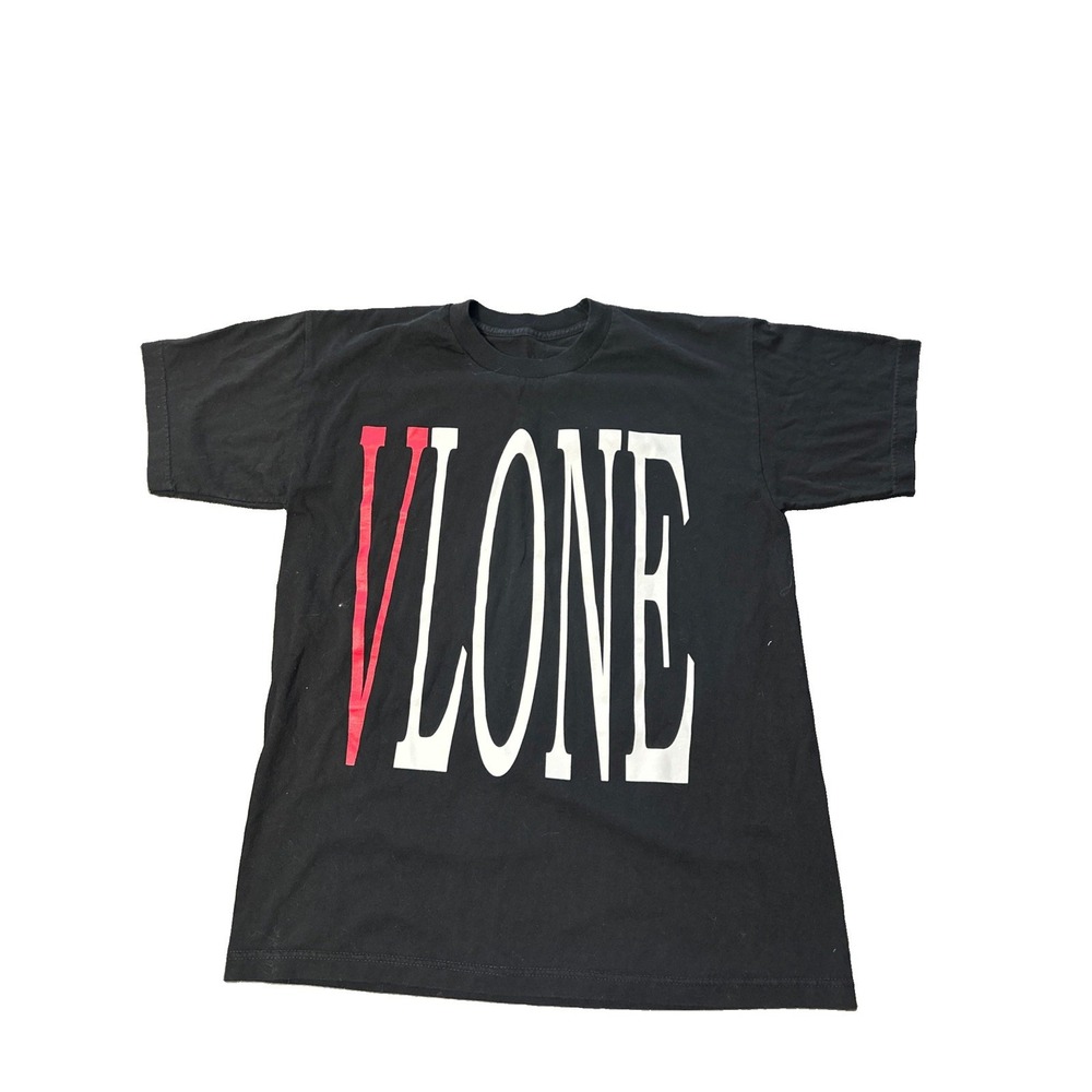 VLONE Red/Black Staple Tee Mens Size Medium